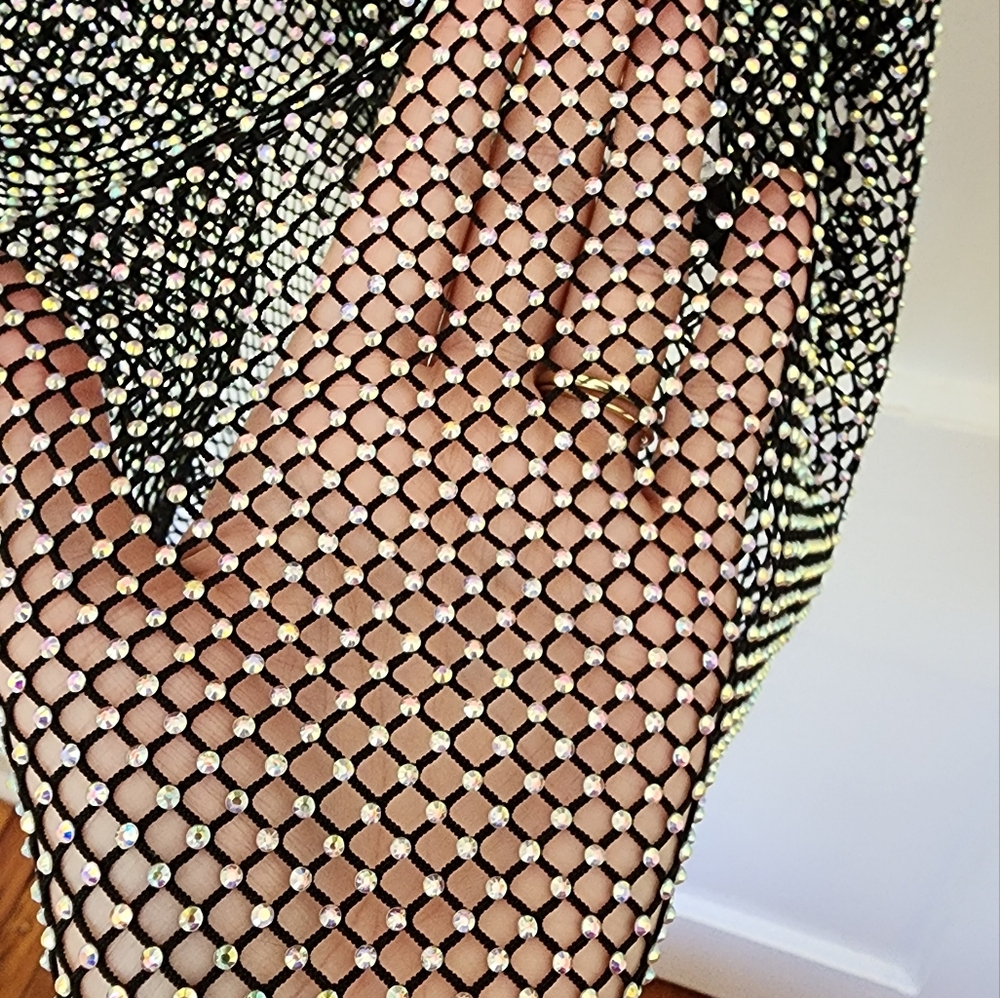 Mid Length Rindstone Dress - Picture 2 of 6